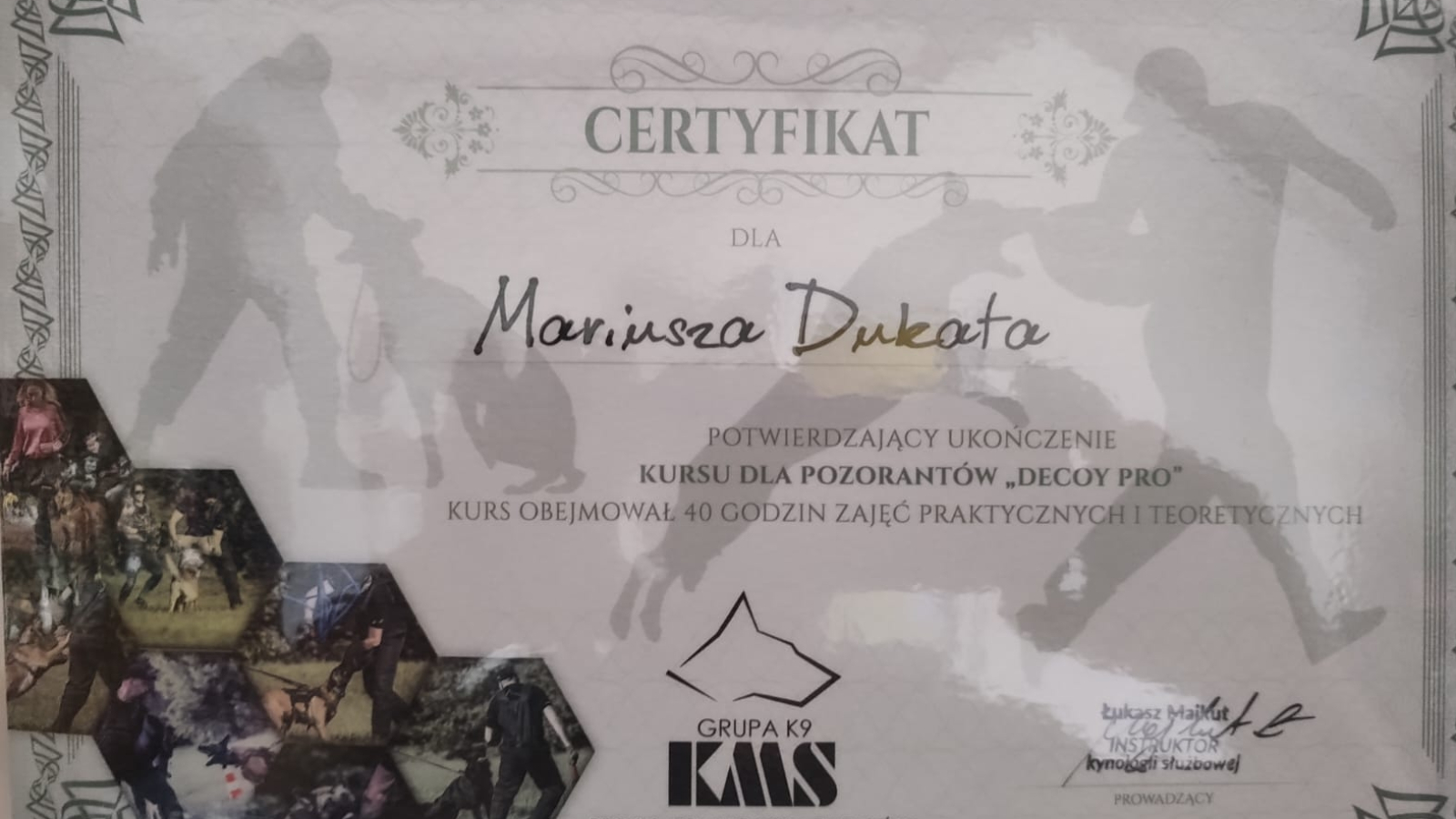 CERTYFIKAT